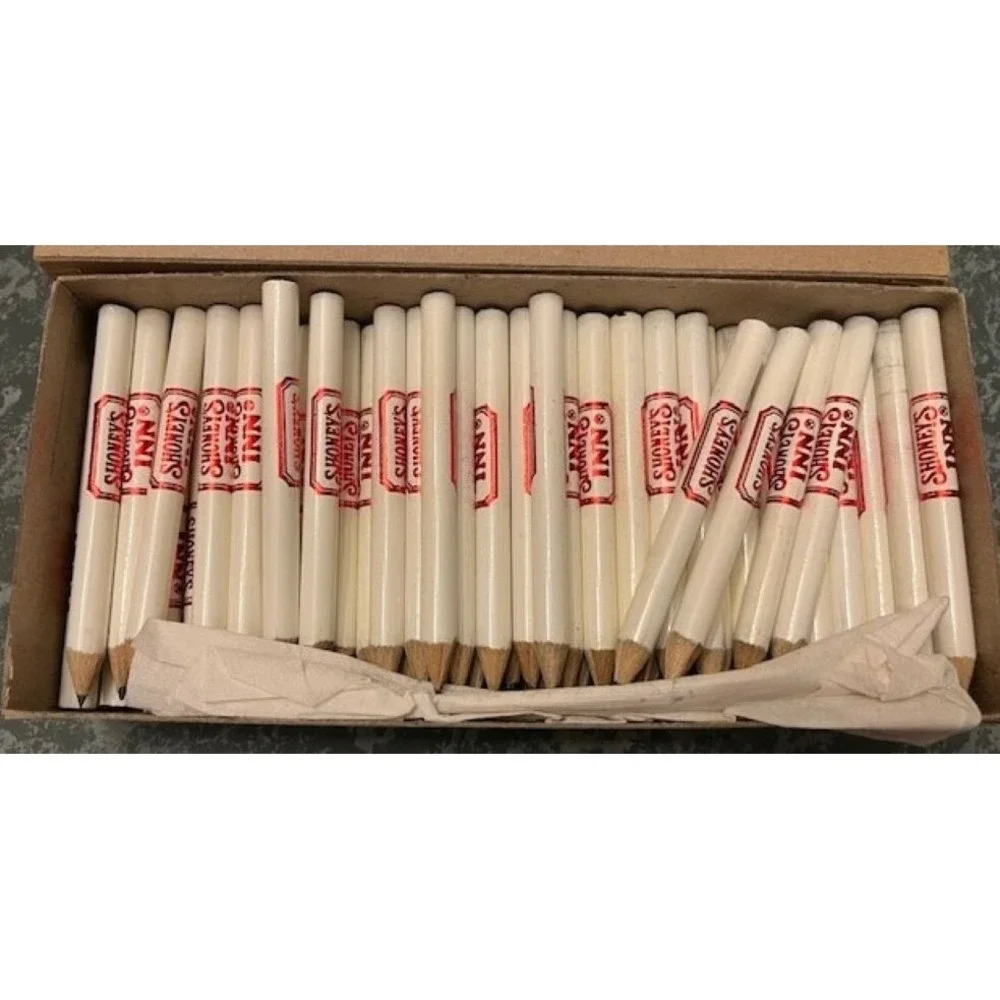 Shoney's Inn Golf Pencils - Pre-Sharpened Yellow - Box